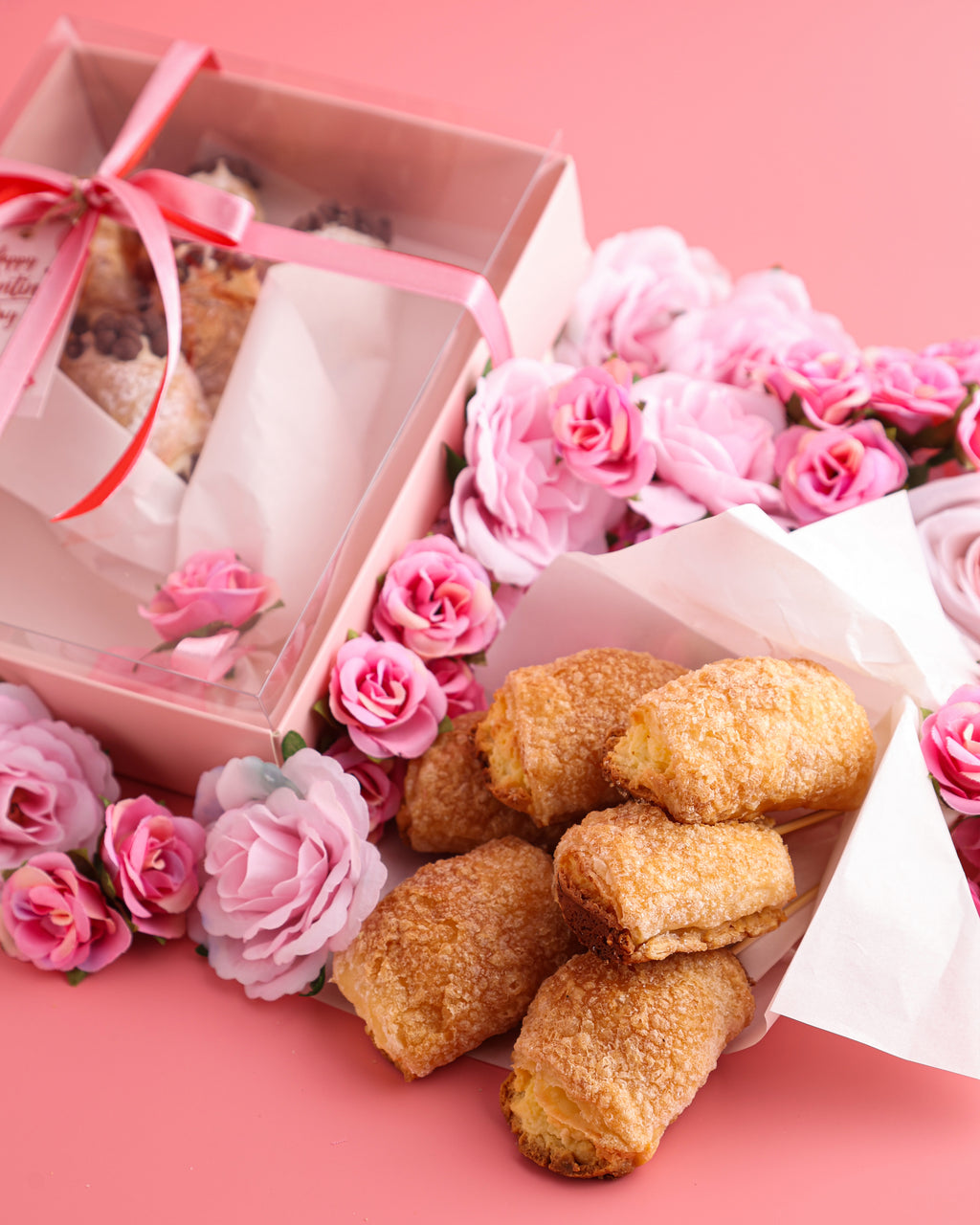 Mini Pastry Bouquets