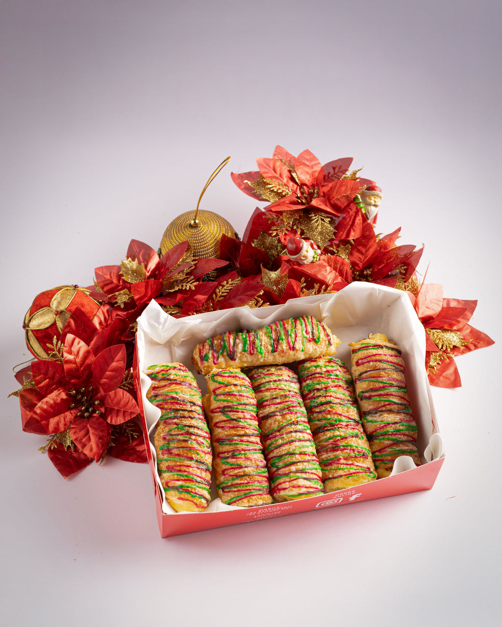 Holiday Cheese Rolls Gift Box