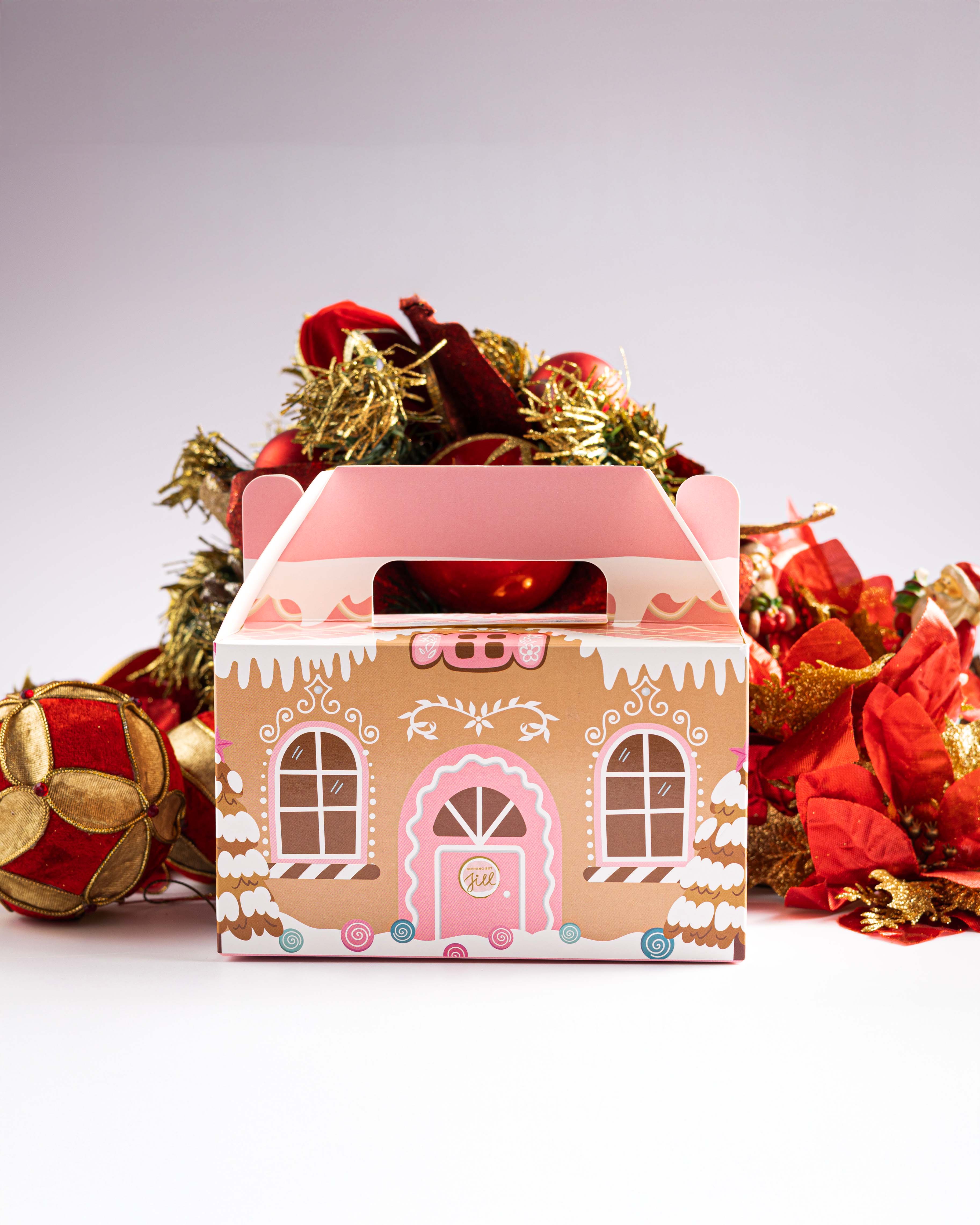 Limited Edition Gingerbread House Packaging